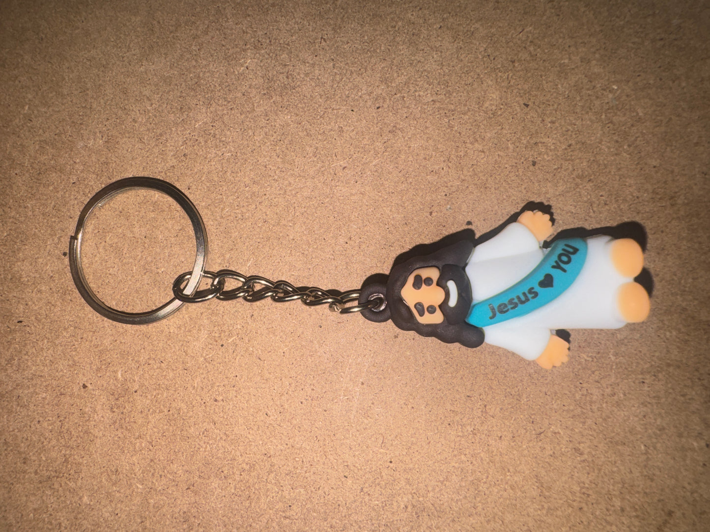 Mini "Jesus Loves You" Keychains