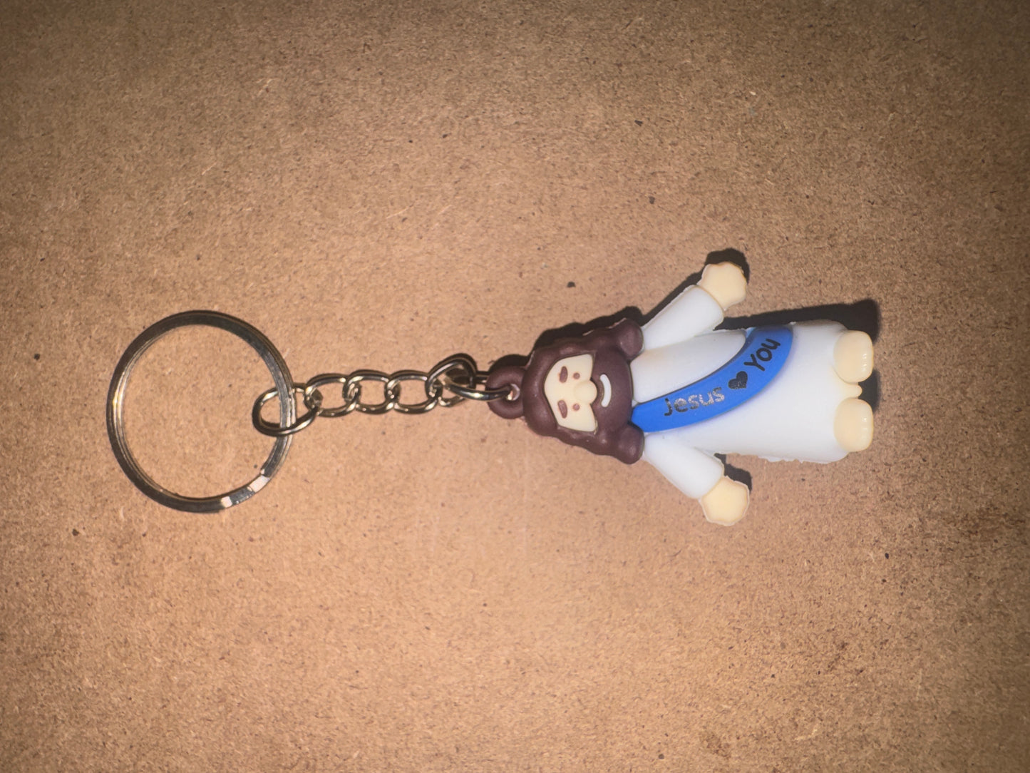 Mini "Jesus Loves You" Keychains