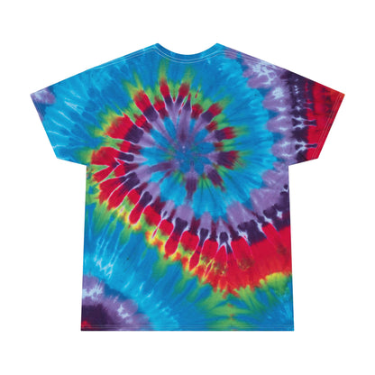 Pastel Spiral Tie-Dye Tee — "Heaven Is The Goal" Graphic