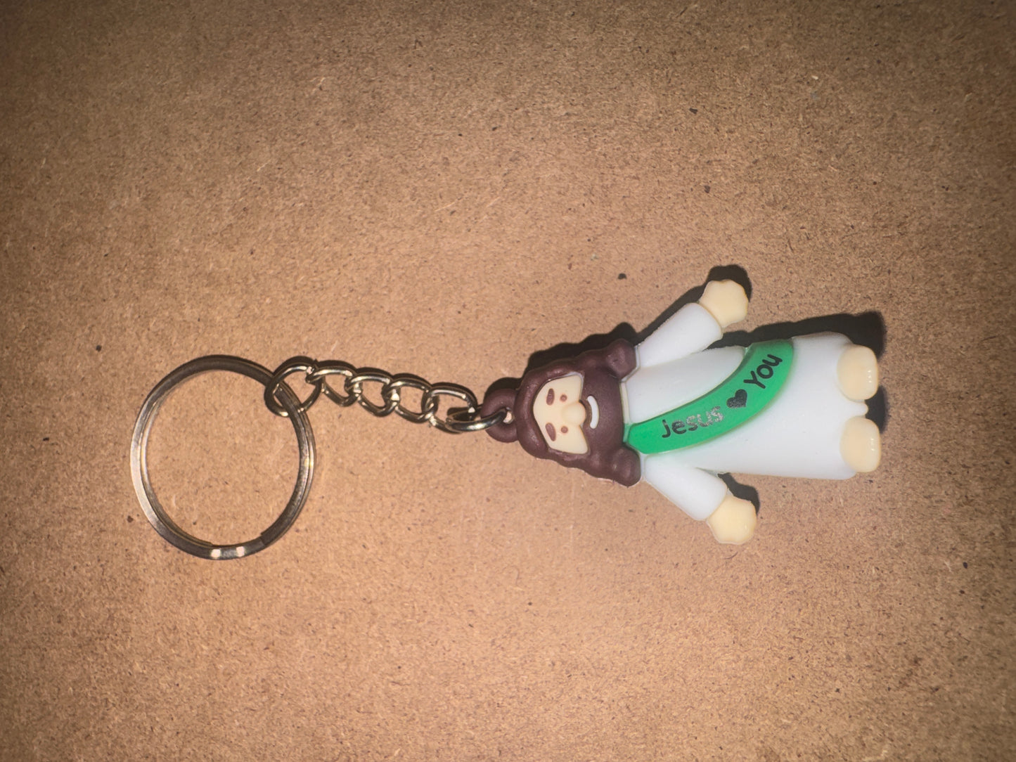 Mini "Jesus Loves You" Keychains