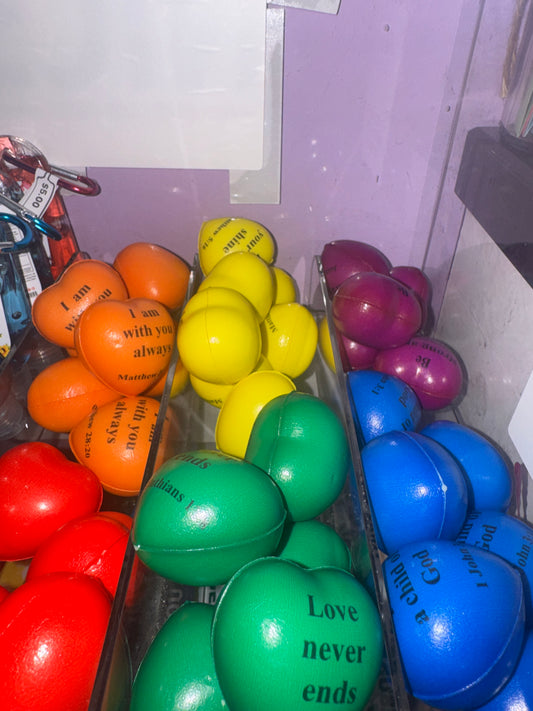 Scripture Squeeze Hearts
